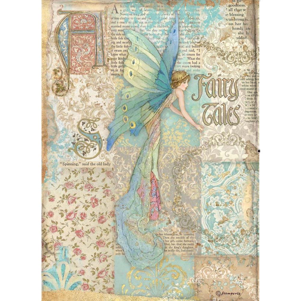 Stamperia -  Rice Paper A4 - Fairy Tales Sleeping Beauty - Scrap Of Your Life 
