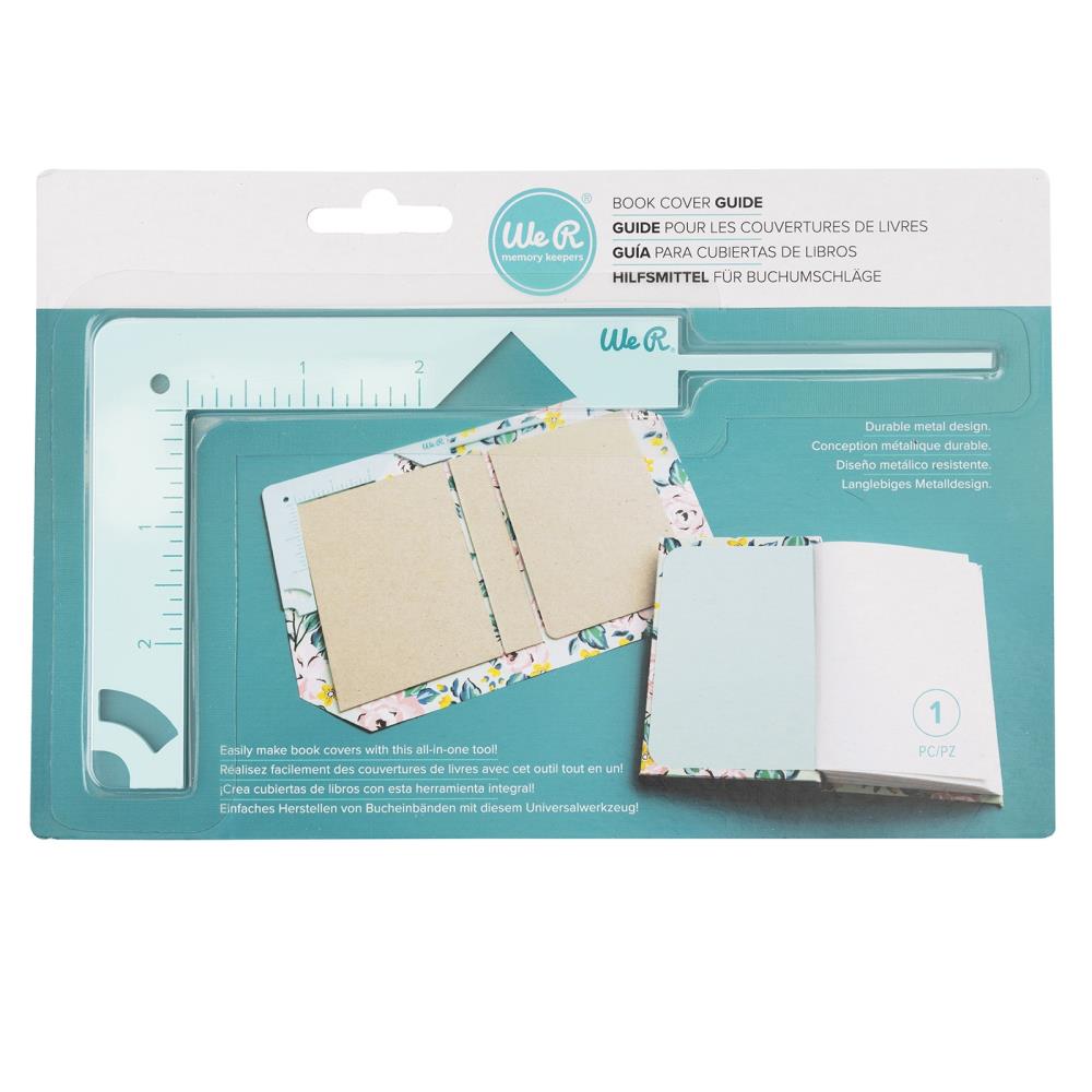 We R Memory Keepers Book Cover Guide Tool Teal - Scrap Of Your Life 