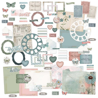 49 And Market Ephemera - Vintage Artistry - Tranquility - Scrap Of Your Life 