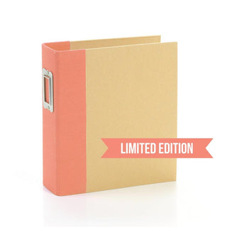 Simple Stories - 6"x 8" Album - SN@P Album - Limited Edition Coral - Scrap Of Your Life 