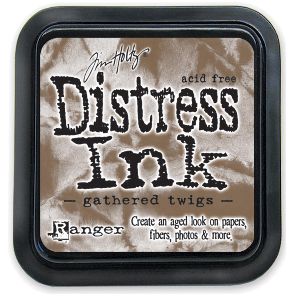 Ranger Ink - Tim Holtz - Distress Ink Pad - Gathered Twig - Scrap Of Your Life 