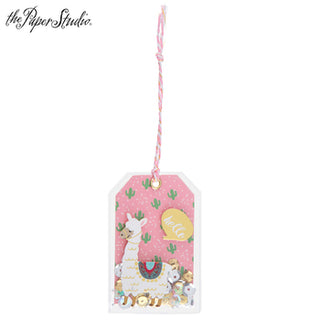 The Paper Studio Llama Shaker Tags - Scrap Of Your Life 