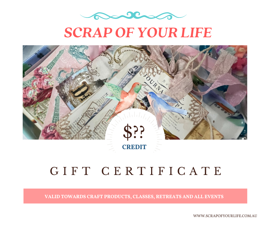 Gift Card - Scrap Of Your Life 