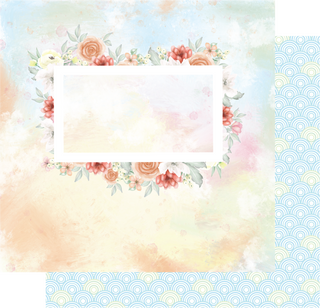 Uniquely Creative - Ocean Breeze- Sandy Beach 12 x 12 Paper - Scrap Of Your Life 