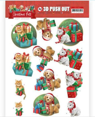 Amy Design - 3D Push Out Sheet Christmas Presents - Scrap Of Your Life 