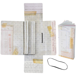 Tim Holtz Ideaology Travel Folio - Scrap Of Your Life 