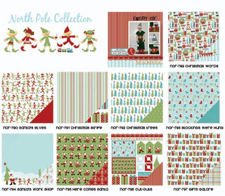 Three Bugs in a Rug Caboodle Collection Kit North Pole - Scrap Of Your Life 