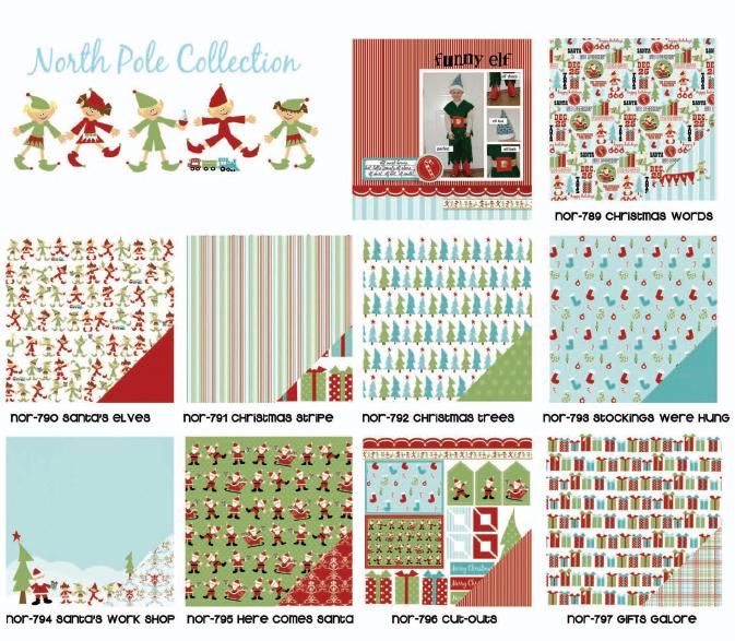 Three Bugs in a Rug Caboodle Collection Kit North Pole - Scrap Of Your Life 