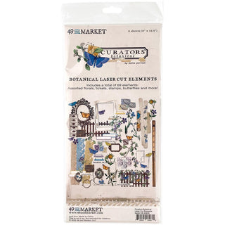 49 and Market -  Curators Botanical Laser Cut Outs - Scrap Of Your Life 