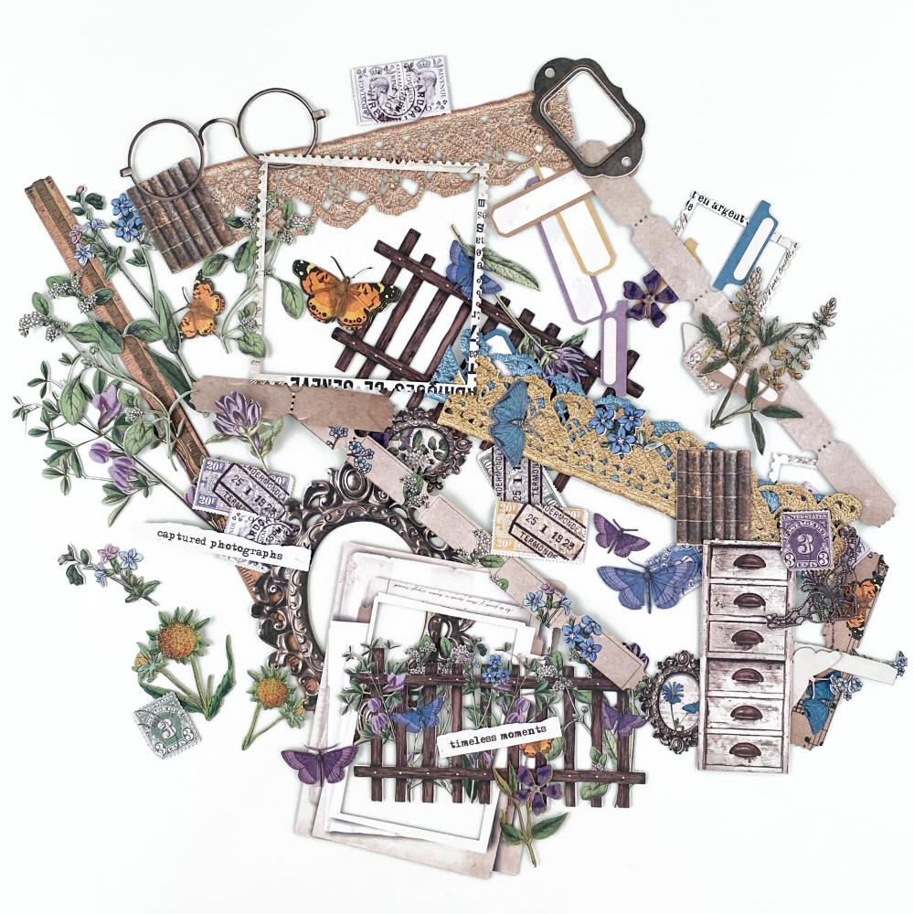 49 and Market -  Curators Botanical Laser Cut Outs - Scrap Of Your Life 