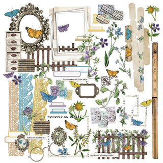 49 and Market -  Curators Botanical Laser Cut Outs - Scrap Of Your Life 