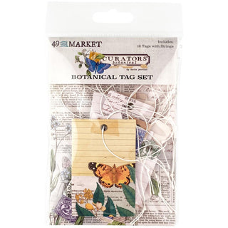 49 and Market -  Curators Botanical Tag Set - Scrap Of Your Life 
