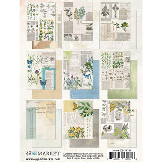 49 and Market -  Curators Botanical 6 x 8 inch Collection Pack - Scrap Of Your Life 