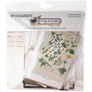 49 and Market -  Curators Botanical Bookplates - Scrap Of Your Life 