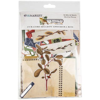 49 and Market -  Curators  Meadow - Ephemera Bits - Scrap Of Your Life 