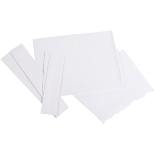 49 and Market -  Foundations Jagged Flip Folio White - Scrap Of Your Life 