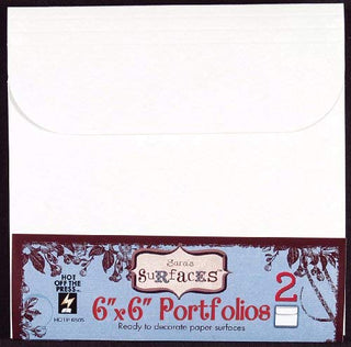 Hot Off The Press Sara's Surfaces 6"x6" Portfolio - Scrap Of Your Life 