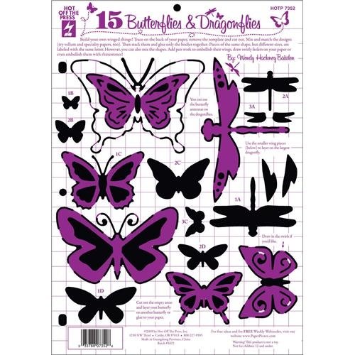 HOTP - Template - Butterflies and Dragonflies - Scrap Of Your Life 