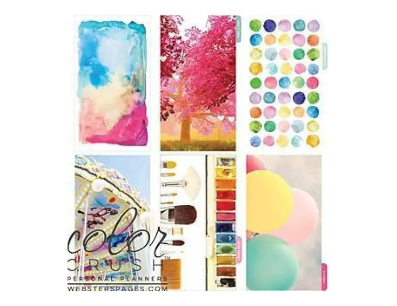 Websters Pages - Color Crush Collection - Dividers - Positive Thoughts - Scrap Of Your Life 