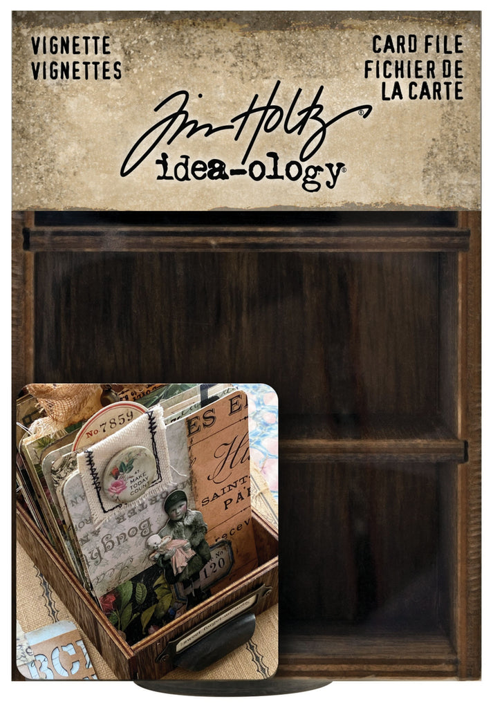 Tim Holtz Ideaology Card File - Scrap Of Your Life 