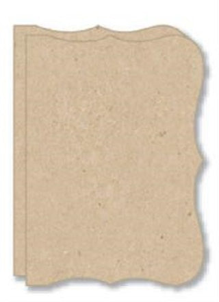 Teresa Collins Bracket Shapes Covers - Kraft - Scrap Of Your Life 