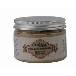 Cadence Shabby Chic Relief Paste 150ml Baraque S4 - Scrap Of Your Life 