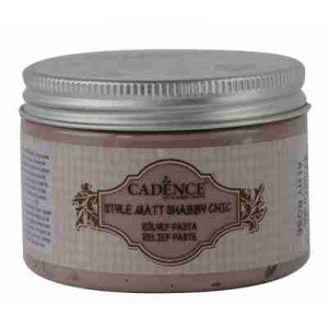 Cadence Shabby Chic Relief Paste 150ml Ashy Rose S7 - Scrap Of Your Life 