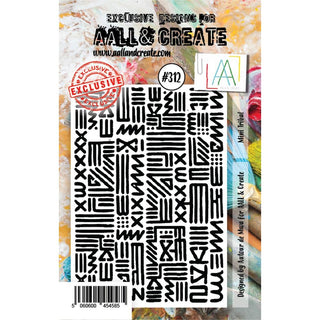 AALL & Create - Mini Tribal Stamp - Scrap Of Your Life 
