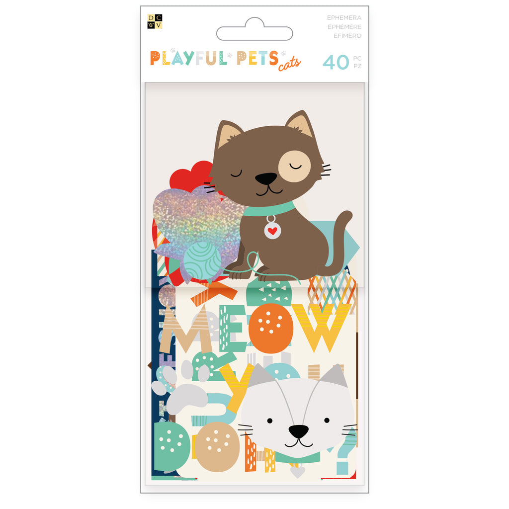 Die Cuts with a View Playful Pets Ephemera Die-Cuts - Scrap Of Your Life 