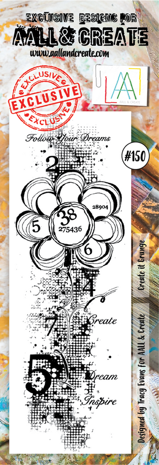 AALL & Create - Border Stamp #150 - Scrap Of Your Life 