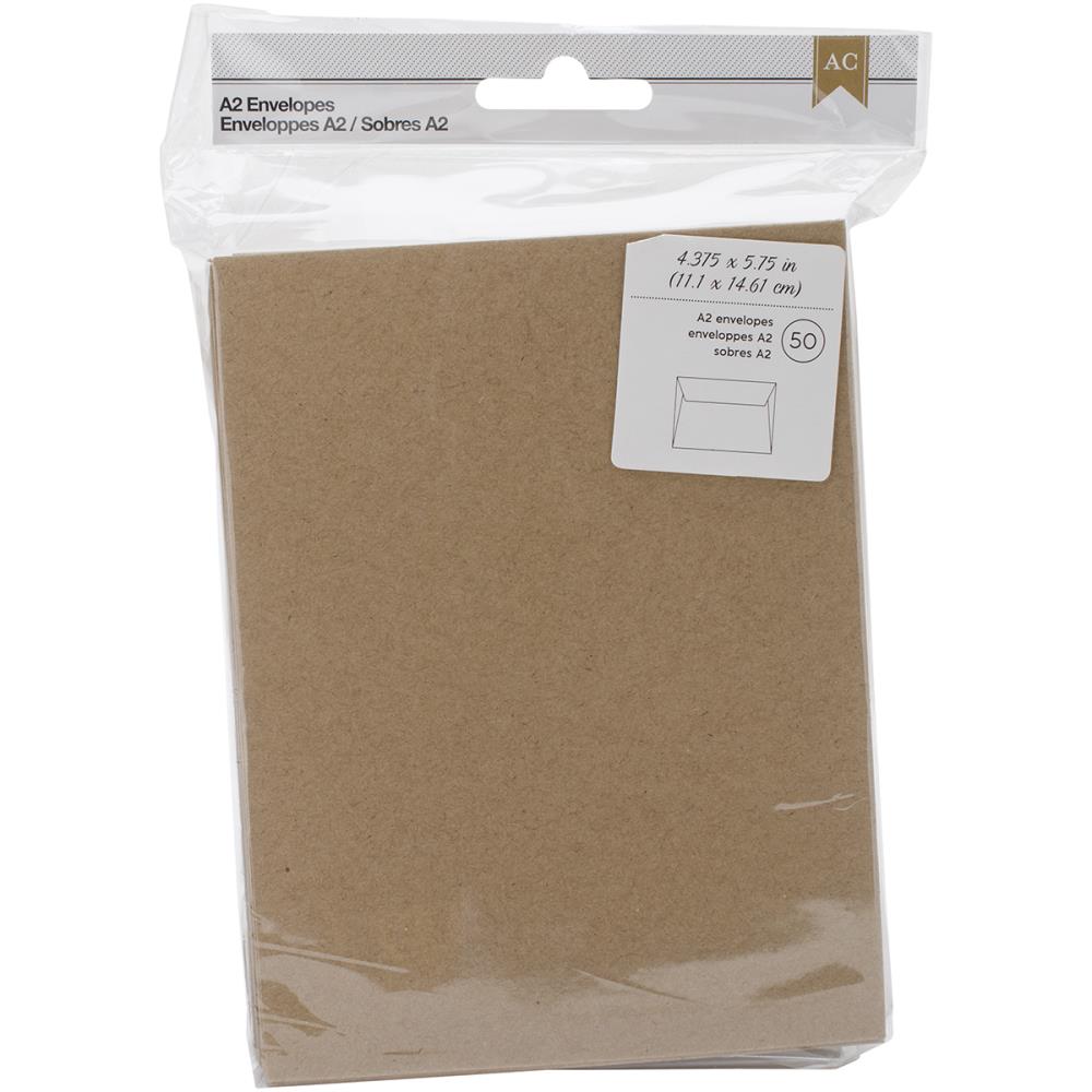 American Crafts A2 Envelopes (4.375"X5.75") 50/Pkg - Scrap Of Your Life 