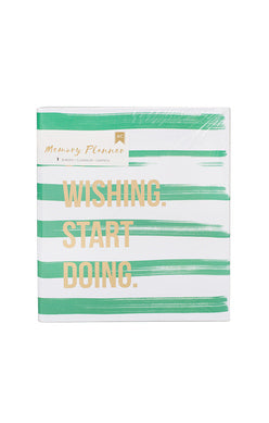 American Crafts - Memory Planner Collection - Binder Only - Stripe - Scrap Of Your Life 