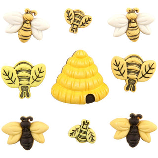 Buttons Galore - Bees - Scrap Of Your Life 