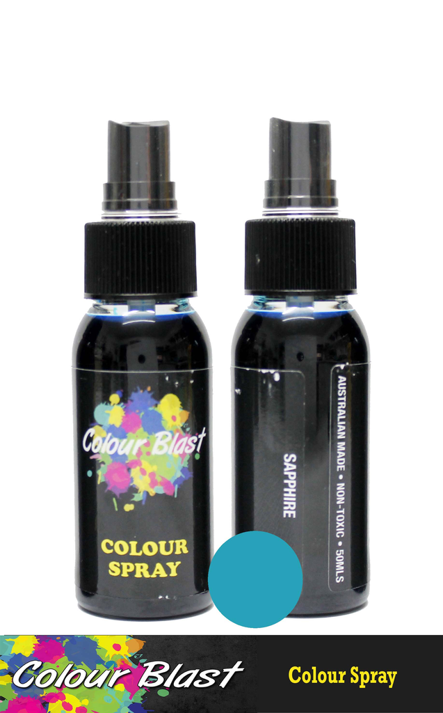 Colour Blast Water Based Dye Spray - Sapphire - Scrap Of Your Life 