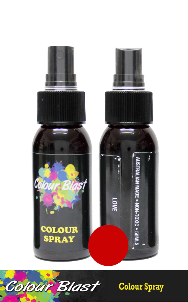 Colour Blast Water Based Dye Spray - Love - Scrap Of Your Life 
