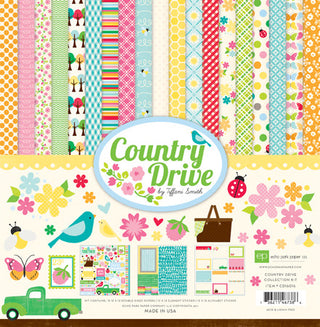 Echo Park 12"x12" Paper Collection Country Drive - Scrap Of Your Life 