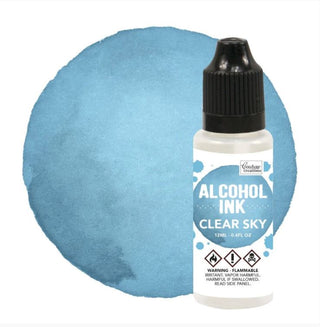 Couture Creations - Alcohol Ink - Aqua / Clear Sky - Scrap Of Your Life 