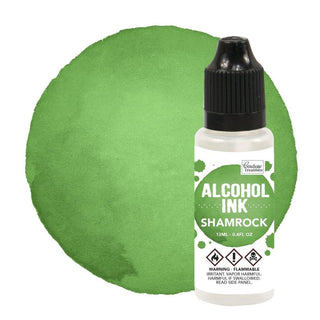 Couture Creations - Alcohol Ink - Botanical / Shamrock - Scrap Of Your Life 