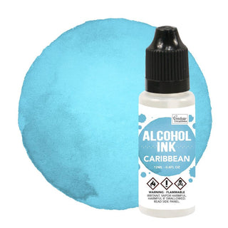 Couture Creations - Alcohol Ink - Pool / Caribbean - Scrap Of Your Life 