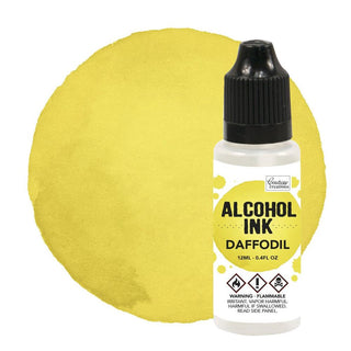 Couture Creations - Alcohol Ink - Limeade / Daffodil - Scrap Of Your Life 