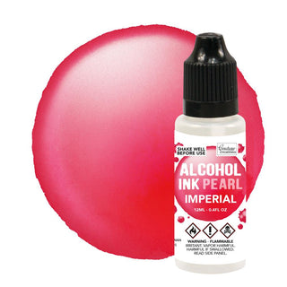 Couture Creations - Alcohol Ink - Deception / Imperial Pearl - Scrap Of Your Life 