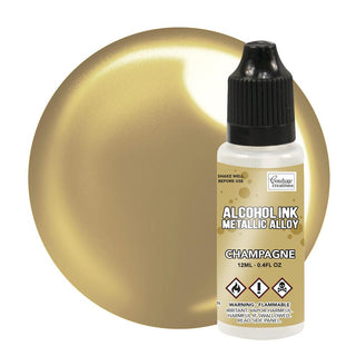 Couture Creations - Alcohol Ink - Metallic Alloy Champagne - Scrap Of Your Life 