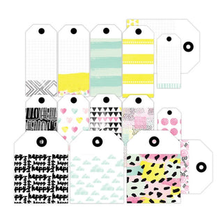 Pretty Little Studio - Dream Big Collection - 3 x 4 Tags - Scrap Of Your Life 