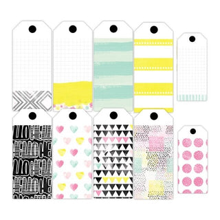 Pretty Little Studio - Dream Big Collection - 3 x 4 Tags - Scrap Of Your Life 
