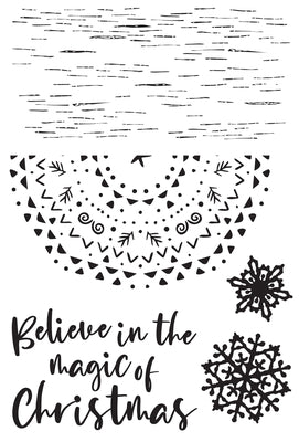 Kaisercraft - Whimsy Wonders - Whimsy Wishes - Clear Stamp - Scrap Of Your Life 