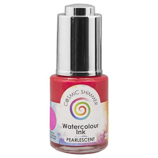 Cosmic Shimmer Pearlescent Watercolour Ink - Flamingo Pink - Scrap Of Your Life 