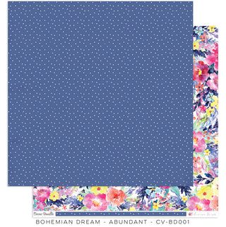 Cocoa Vanilla Studio - Bohemian Dream 12 x 12 Paper  - Abundant - Scrap Of Your Life 