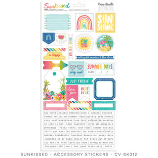 Pre-Order -Cocoa Vanilla - Sunkissed - Accessory Stickers - Scrap Of Your Life 