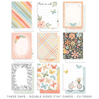 Cocoa Vanilla - These Days Collection - Pocket Cards - Scrap Of Your Life 