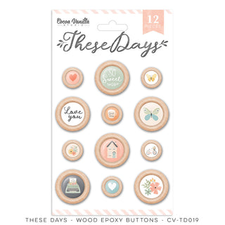 Cocoa Vanilla - These Days Collection - Wood Epoxy - Scrap Of Your Life 